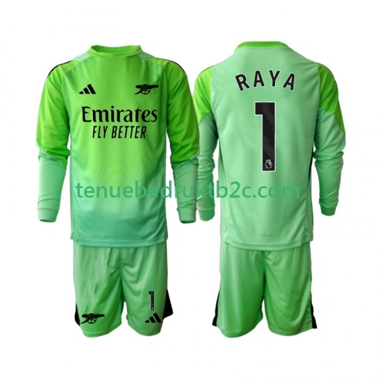 Uitshirt Arsenal Keeper Raya 1 Voetbalteneu Kinderen 2025-26 L-S
