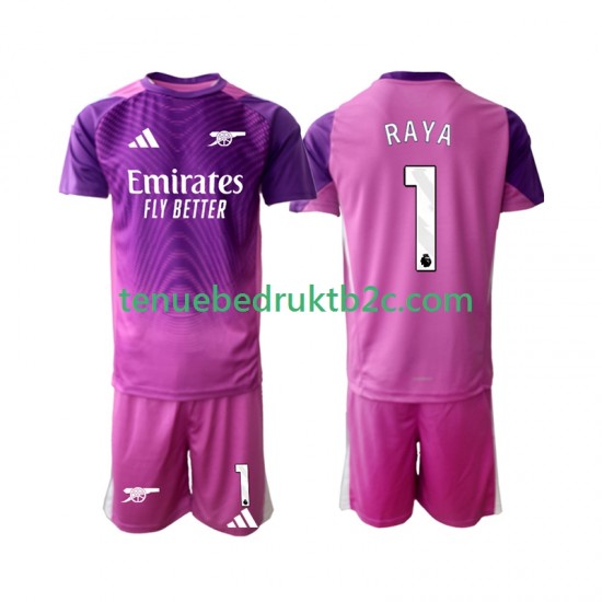 3de shirt Arsenal Keeper Raya 1 Voetbalteneu Kinderen 2025-26 S-S