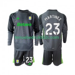 Thuisshirt Aston Villa Keeper Emiliano Martinez 23 Voetbalteneu Kinderen 2025-26 L-S