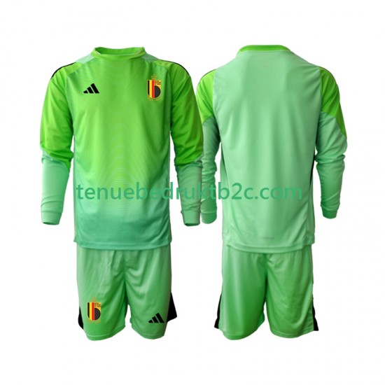 Thuisshirt België Keeper Voetbalteneu Kinderen 2025 L-S