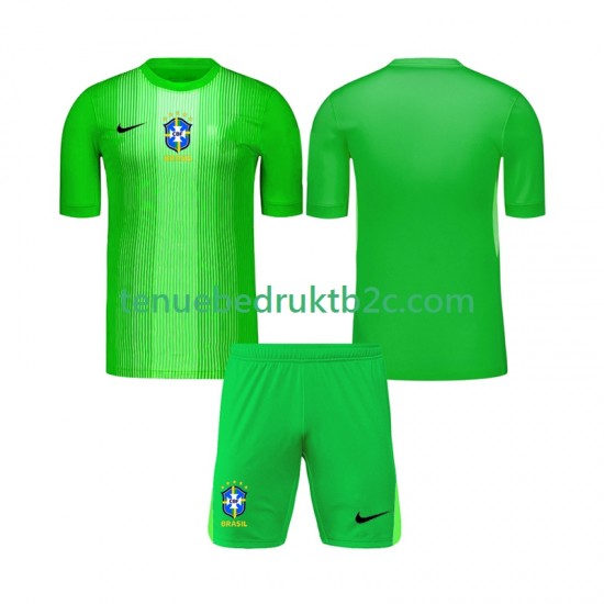 Thuisshirt Brazilië Keeper Voetbalteneu Kinderen 2026 S-S