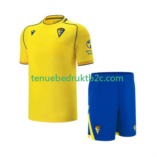 Thuisshirt Cádiz CF Voetbalteneu Kinderen 2025-26 S-S