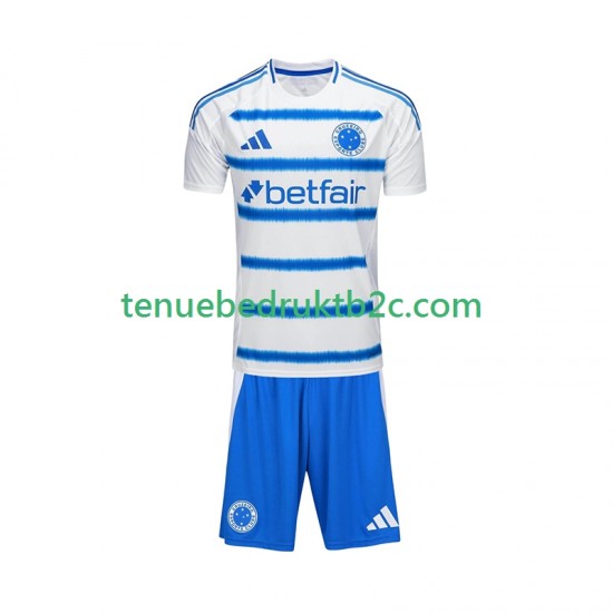 Uitshirt Cruzeiro Voetbalteneu Kinderen 2025-26 S-S