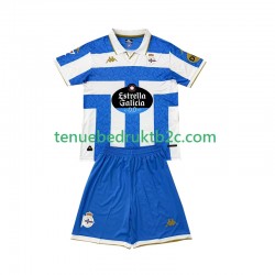 Thuisshirt Deportivo La Coruna Voetbalteneu Kinderen 2025-26 S-S