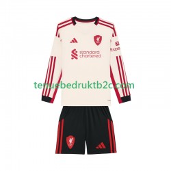 Uitshirt Liverpool Voetbalteneu Kinderen 2025-26 L-S