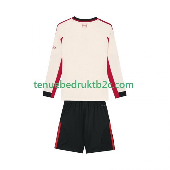 Uitshirt Liverpool Voetbalteneu Kinderen 2025-26 L-S