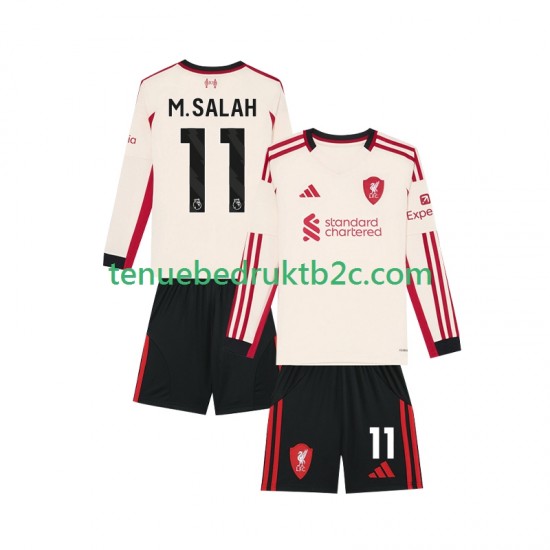 Uitshirt Liverpool Mohamed Salah 11 Voetbalteneu Kinderen 2025-26 L-S