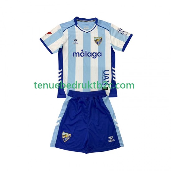 Thuisshirt Málaga CF Voetbalteneu Kinderen 2025-26 S-S