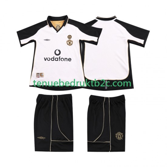 Uitshirt Manchester United Anniversary Football Shirt 2001 Voetbalteneu Kinderen 2002 S-S
