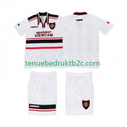 Uitshirt Retro Manchester United Voetbalteneu Kinderen 1998 S-S