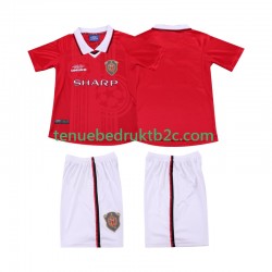 Thuisshirt Retro Manchester United 2000 Voetbalteneu Kinderen 1999 S-S