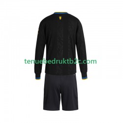 3de shirt Manchester United Voetbalteneu Kinderen 2025-26 L-S