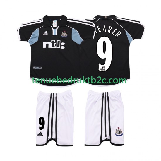 Uitshirt Retro Newcastle United SHEARER 9 2000 2001 Voetbalteneu Kinderen S-S
