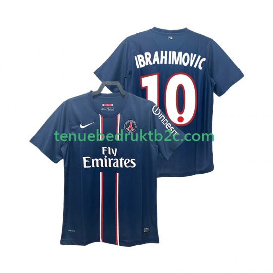 Thuisshirt Retro Paris Saint-Germain IBRAHIMOVIC 10 2012 2013 Mannen S-S