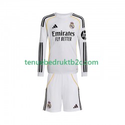 Thuisshirt Real Madrid Voetbalteneu Kinderen 2025-26 L-S