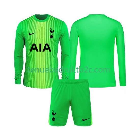 Thuisshirt Tottenham Hotspur Keeper Voetbalteneu Kinderen 2025-26 L-S