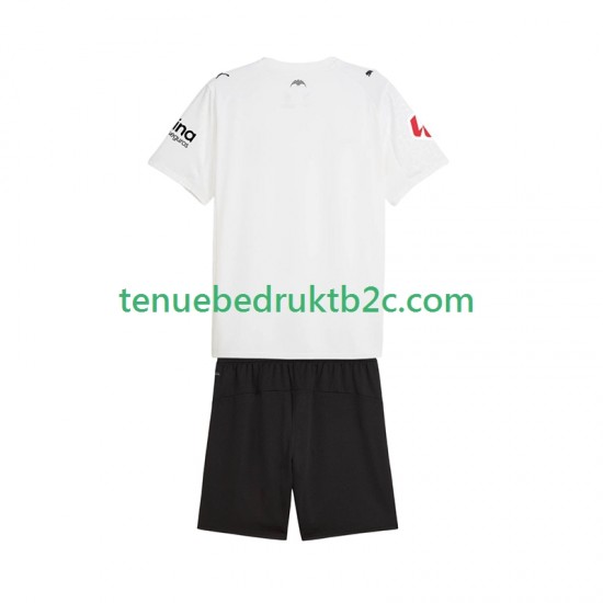 Thuisshirt Valencia CF Voetbalteneu Kinderen 2025-26 S-S