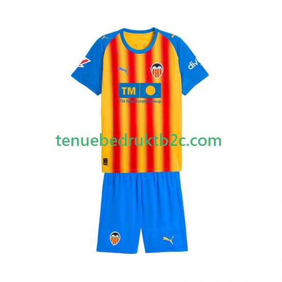 3de shirt Valencia CF Voetbalteneu Kinderen 2025-26 S-S