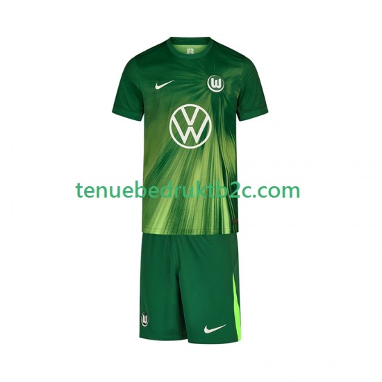 Thuisshirt VfL Wolfsburg Voetbalteneu Kinderen 2025-26 S-S