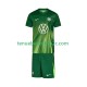 Thuisshirt VfL Wolfsburg Voetbalteneu Kinderen 2025-26 S-S
