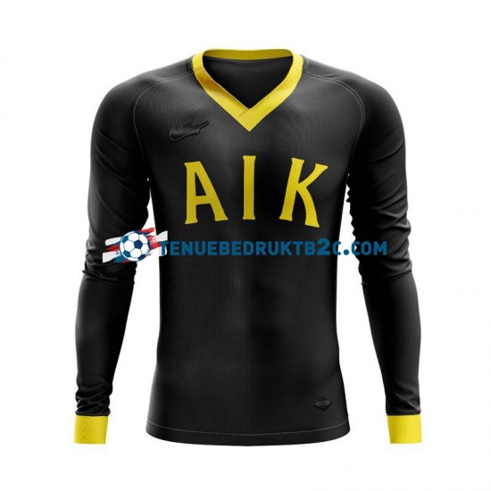 Thuisshirt AIK 100 Anniversary Mannen 2024 L-S