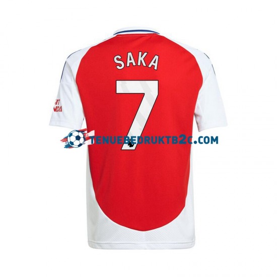 Thuisshirt Arsenal Bukayo Saka 7 Mannen 2024-25 S-S Rood