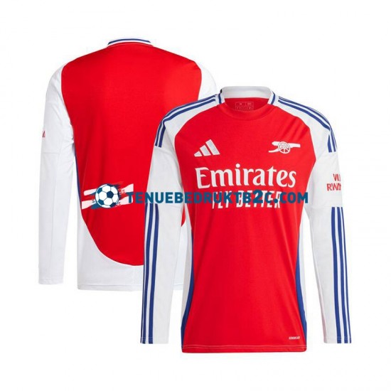 Thuisshirt Arsenal Mannen 2024-25 L-S Rood