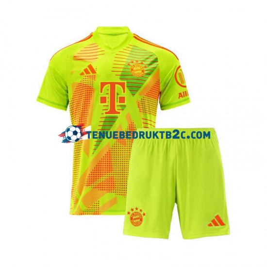 Thuisshirt FC Bayern München Keeper Voetbalteneu Kinderen 2024-25 S-S