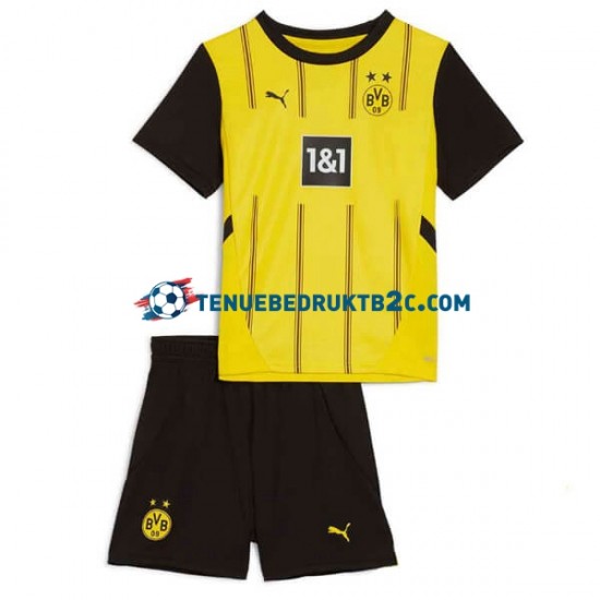 Thuisshirt Borussia Dortmund Voetbalteneu Kinderen 2024-25 S-S