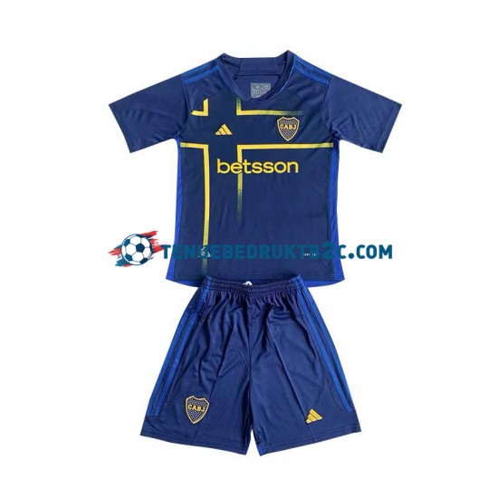 3de shirt CA Boca Juniors Voetbalteneu Kinderen 2024 S-S