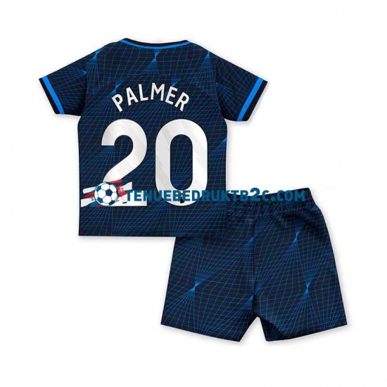 Uitshirt Chelsea Cole Palmer 20 Voetbalteneu Kinderen 2023-24 S-S