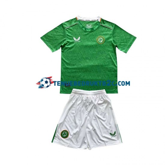 Thuisshirt Ierland Voetbalteneu Kinderen 2024 S-S