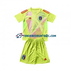 Thuisshirt Italië Keeper Voetbalteneu Kinderen Europacup 2024 S-S