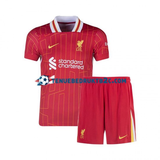 Thuisshirt Liverpool Voetbalteneu Kinderen 2024-25 S-S Rood