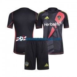 Thuisshirt Los Angeles Galaxy Keeper Voetbalteneu Kinderen 2024 S-S Zwart