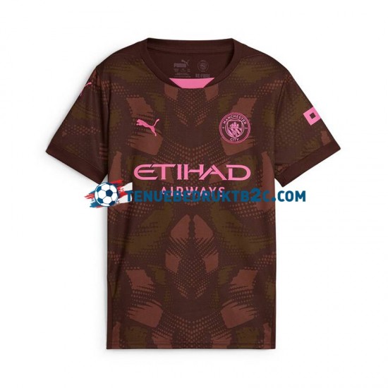 Thuisshirt Manchester City Keeper Mannen 2024-25 S-S