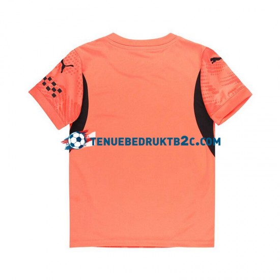 Uitshirt Manchester City Keeper Mannen 2024-25 S-S Oranje