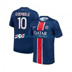 Thuisshirt Paris Saint-Germain Ousmane Dembele 10 Mannen 2024-25 S-S
