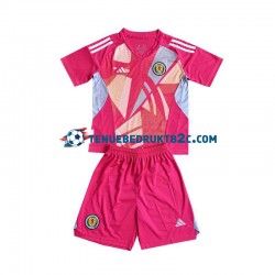 3de shirt Schotland Keeper Voetbalteneu Kinderen Europacup 2024 S-S