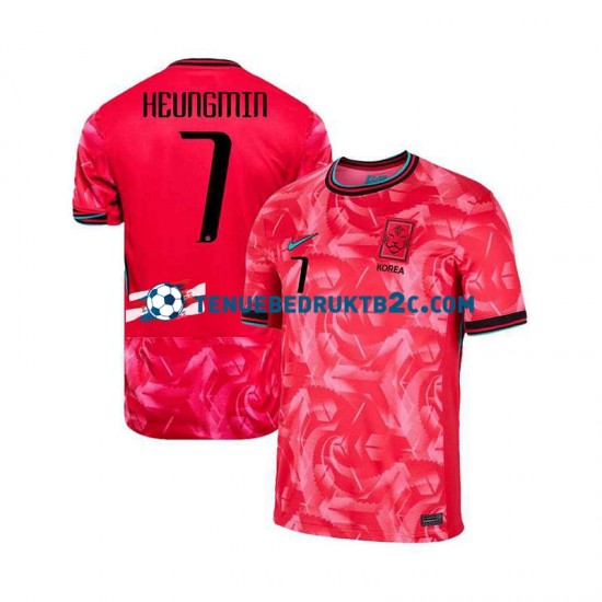 Thuisshirt Zuid-Korea Heungmin 7 Mannen 2024 S-S