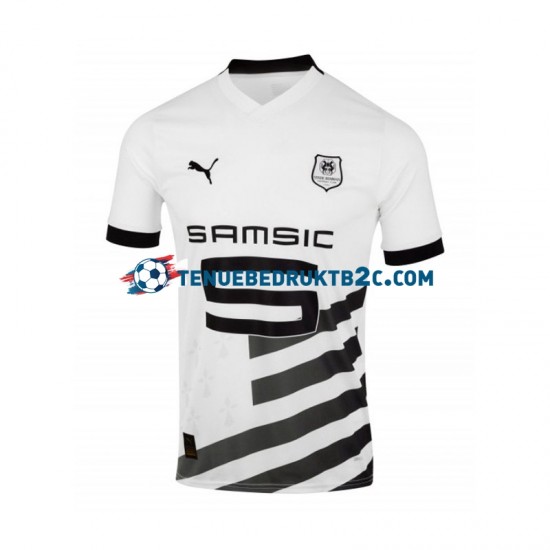 Uitshirt Stade Rennais Mannen 2023-24 S-S Wit