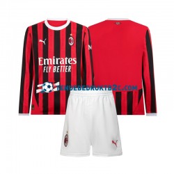 Thuisshirt AC Milan Voetbalteneu Kinderen 2024-25 L-S