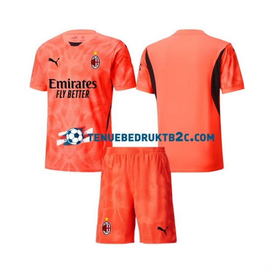 4de shirt AC Milan Keeper Voetbalteneu Kinderen 2024-25 S-S