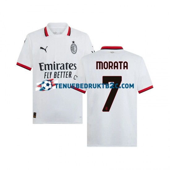 Uitshirt AC Milan Morata 7 Mannen 2024-25 S-S