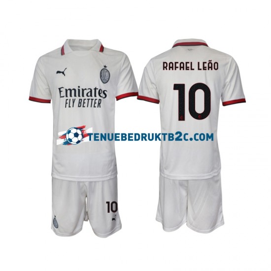 Uitshirt AC Milan Rafael Leao 10 Voetbalteneu Kinderen 2024-25 S-S