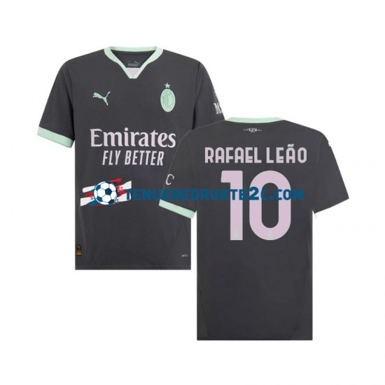 3de shirt AC Milan Rafael Leao 10 Mannen 2024-25 S-S