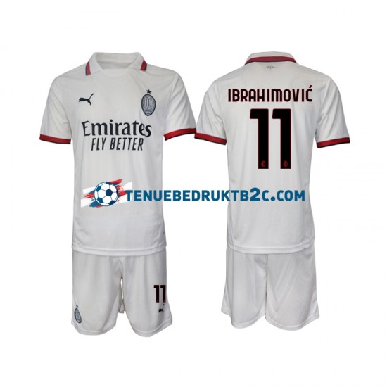 Uitshirt AC Milan ibrahimovic 11 Voetbalteneu Kinderen 2024-25 S-S