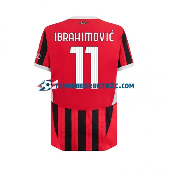 Thuisshirt AC Milan ibrahimovic 11 Mannen 2024-25 S-S