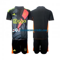 Thuisshirt AFC Ajax Keeper Voetbalteneu Kinderen 2024-25 S-S