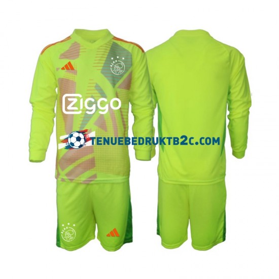 3de shirt AFC Ajax Keeper Voetbalteneu Kinderen 2024-25 L-S